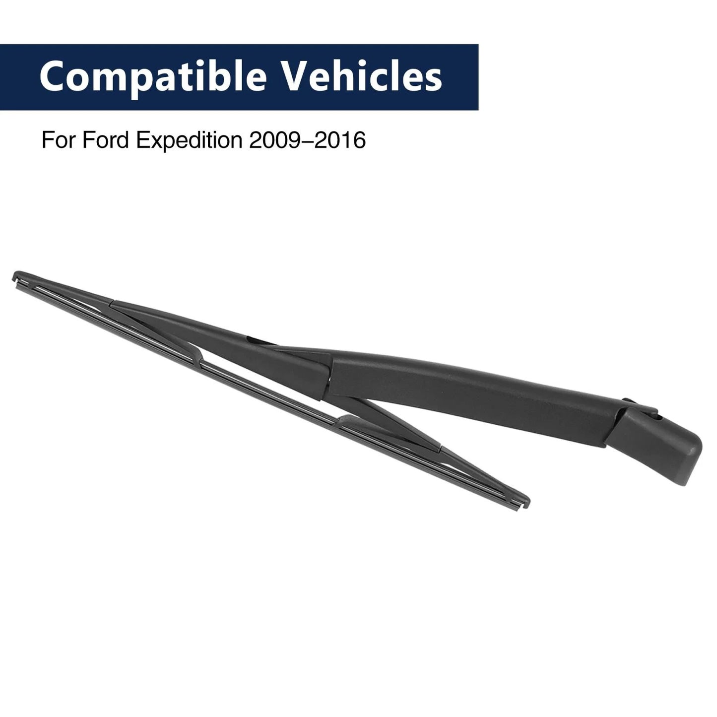 Set of 2 Rear Windshield Wiper Blade Arms for Ford Expedition (2009–2016)
