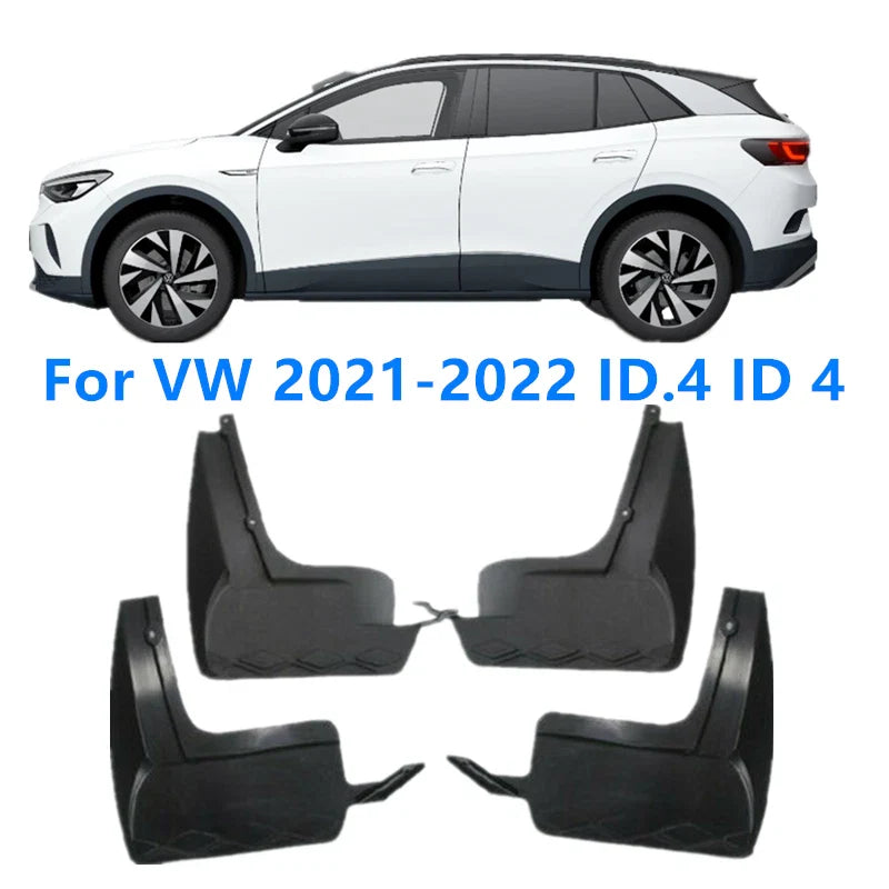 Mud Flap Splash Guards Mudguards with Screws for VW ID.4 (2020–2023)
