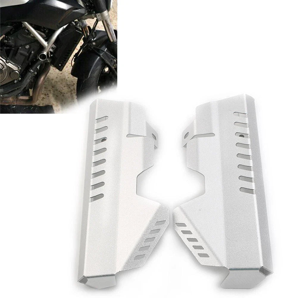 Silver Side Radiator Grille Cover for Yamaha MT-07 FZ-07 (2014-2017)