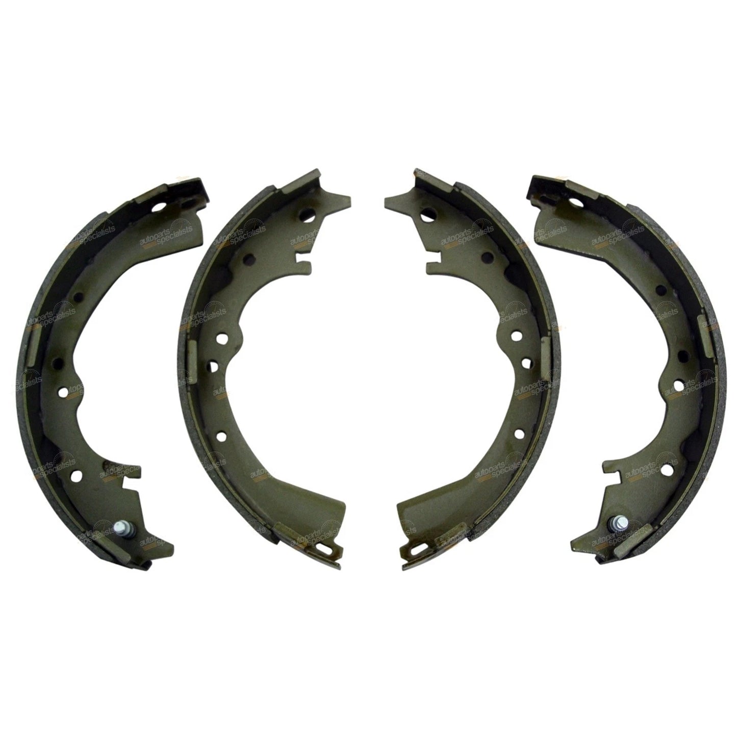 Set of 4 Rear Brake Shoes + 2 Wheel Cylinders for Hilux GGN15 KUN16 TGN16 (2005–2014)