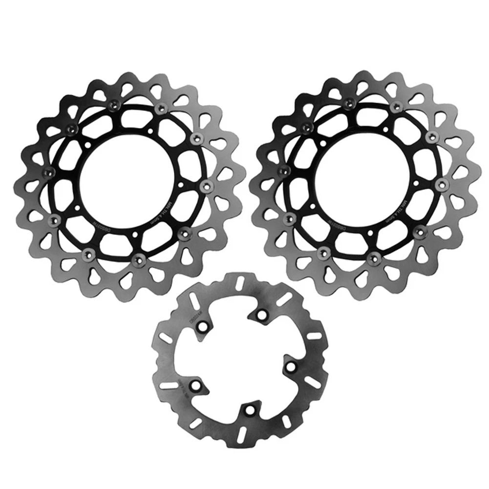 Front Rear Brake Disc Rotors for Yamaha YZF R1 (2004–2006)