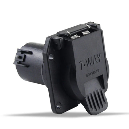Trailer Socket Adapter / 6-24V / 7 Pin Power Socket Connector for Vehicles