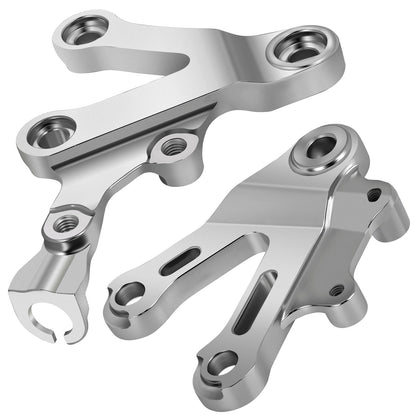 Front Foot Peg Bracket for Kawasaki Ninja ZX-6R ZX-9R ZZR600 (1998–2008)