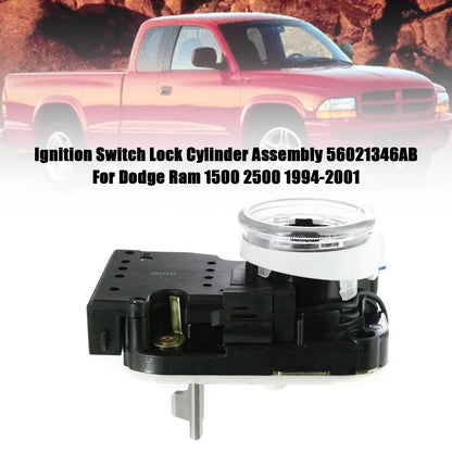 Ignition Switch Lock Cylinder Assembly 56021346AB for Dodge Ram 1500 2500 (2002–2008)