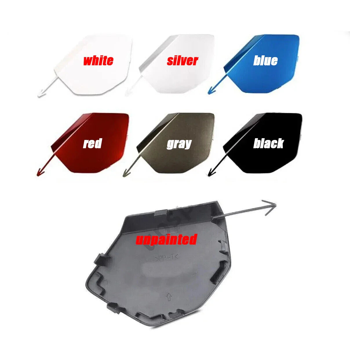 Tow Hook Cover Cap for Nissan Rogue Sport (2020–2023)