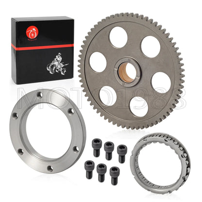 Starter Clutch OneWay Idler Gear 67T for Yamaha Grizzly Kodiak (2002–2009)