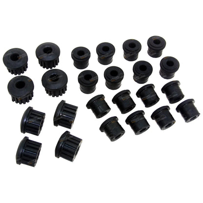 Front & Rear Rubber Leaf Spring Bush Kit for Sierra SJ410 SJ413 LJ50 LJ80
