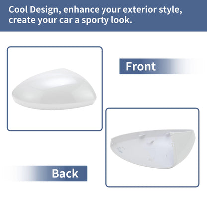 Right Side Mirror Cover Cap for Nissan Altima (2019–2024) - White