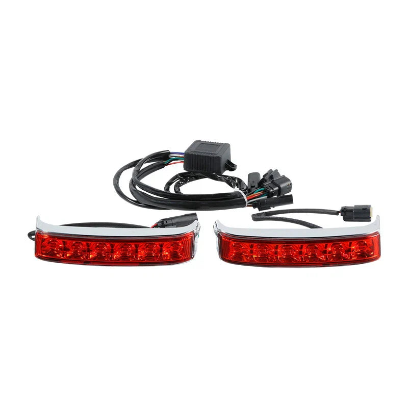 Saddlebags LED Insert Brake/Turn Lights for Harley Street Glide (2014 - 2024)