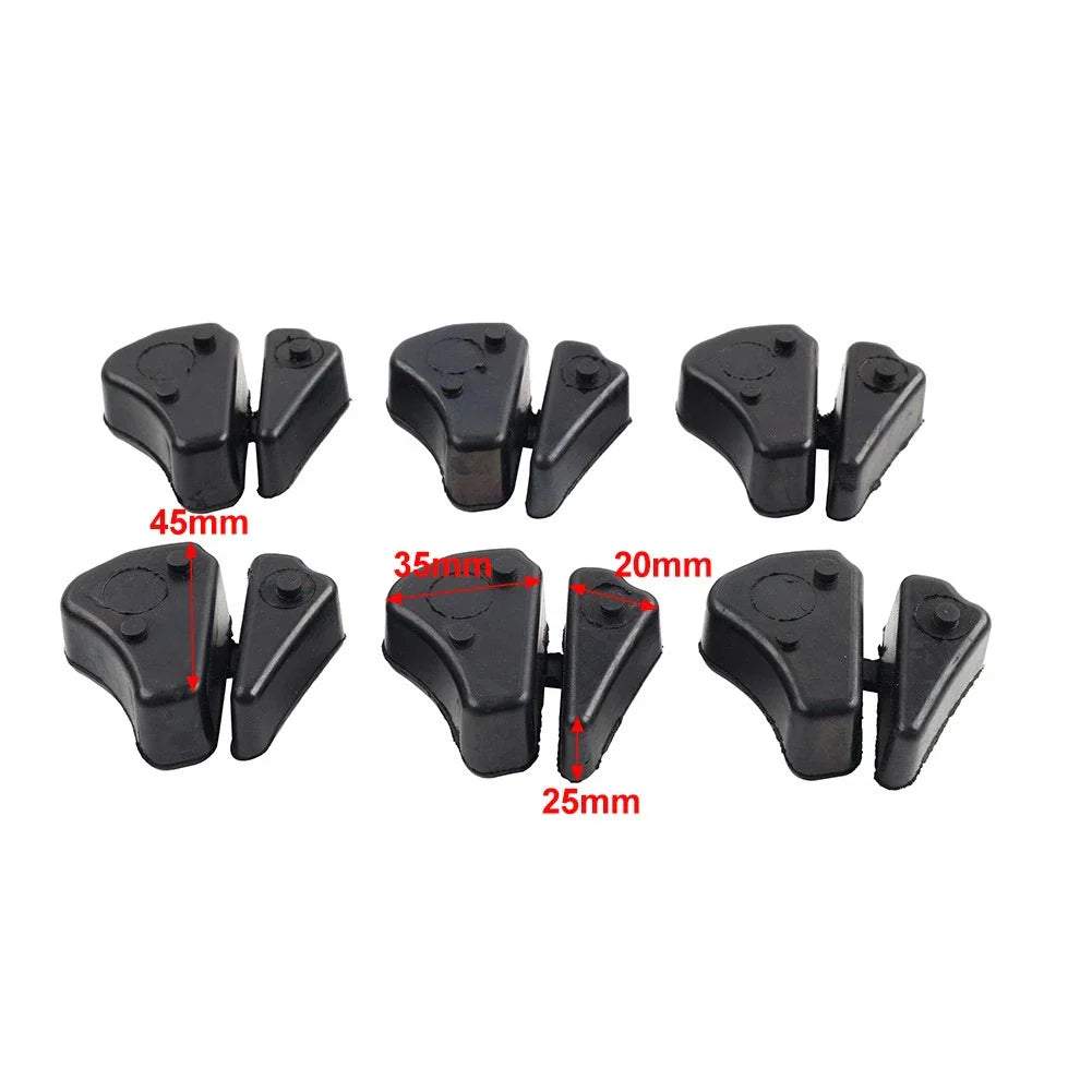 6Pcs Rear Wheel Hub Shock Damper Set for Yamaha MT-03, YZF-R3 (2015-2025)