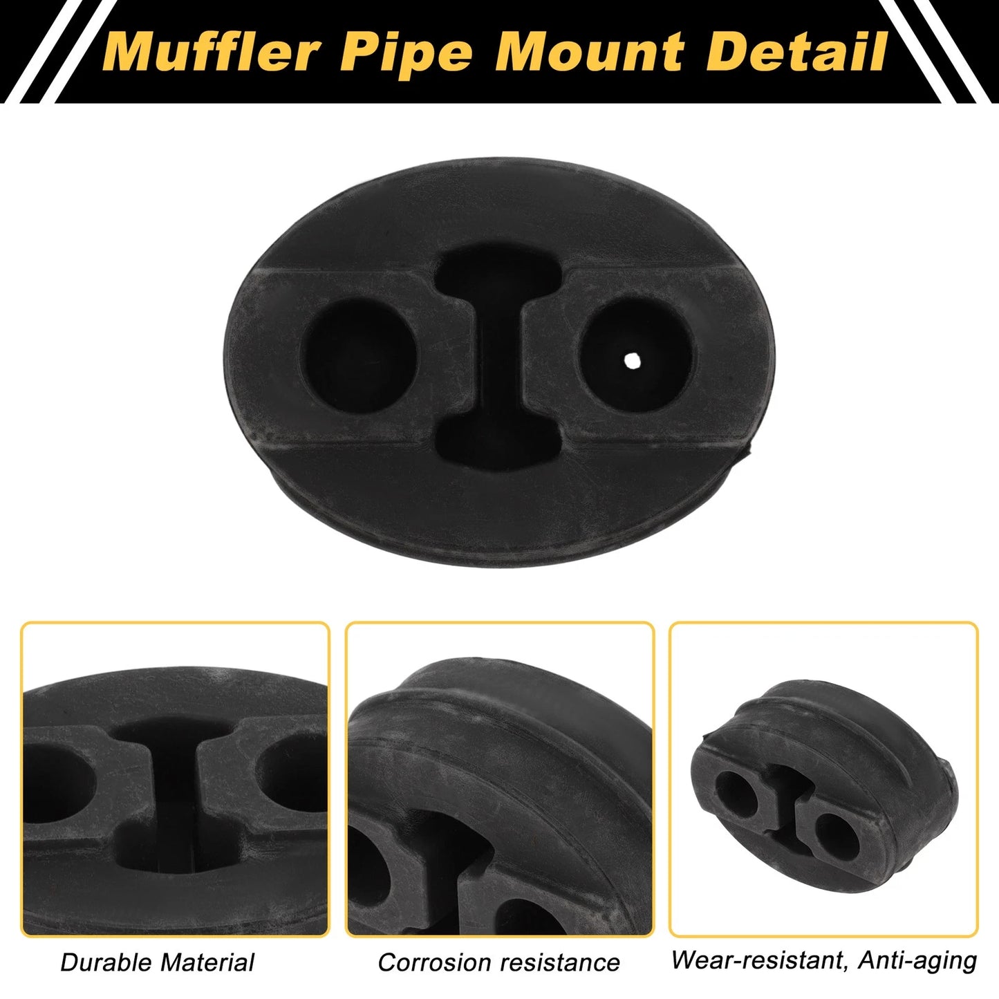 Muffler Exhaust Hanger for Chevy Malibu XL (2016–2025) 22674119 Rubber