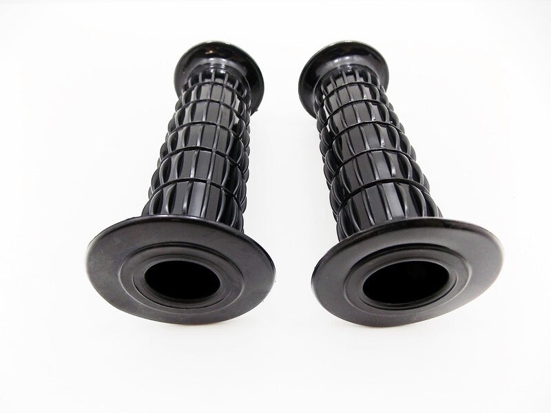 Set of 2 Black Hand Grips for Kawasaki KZ750N (1982)