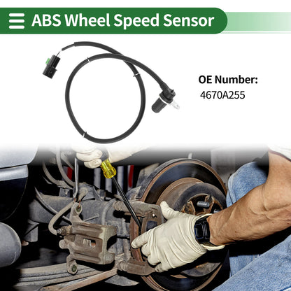 ABS Wheel Speed Sensor No. 4670A255 for Mitsubishi Montero IV (2006–2016)