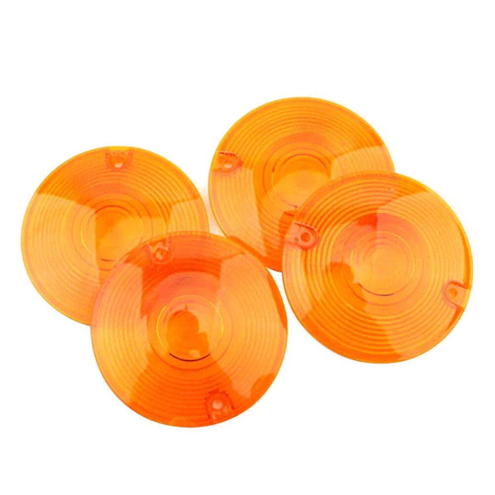 4 x Turn Signal Light Cover Lens for Harley Davidson Electra Glide
