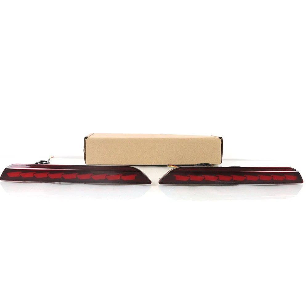 Red LED Rear Bumper Reflector Brake Light Tail Light for Ford Explorer (2020–2024)