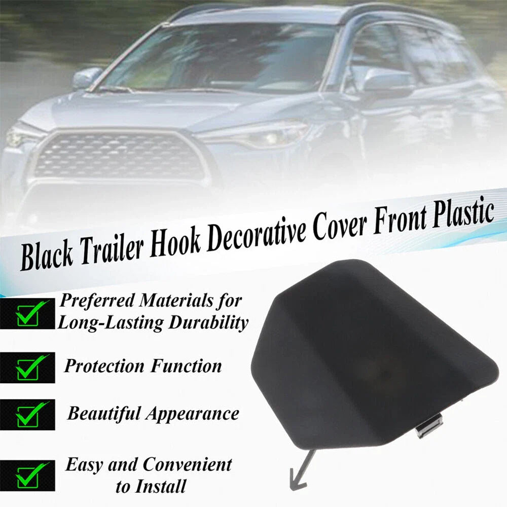 Front Bumper Towing Hook Cover for Toyota Corolla Cross (2022-2023)