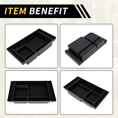 Full Center Console Organizer Tray for Chevy Silverado & GMC Sierra (2014-2023)