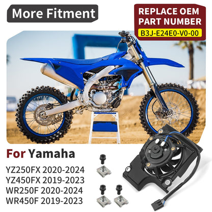 Radiator Fan for Yamaha YZ250FX YZ450FX WR450F (2019–2024)