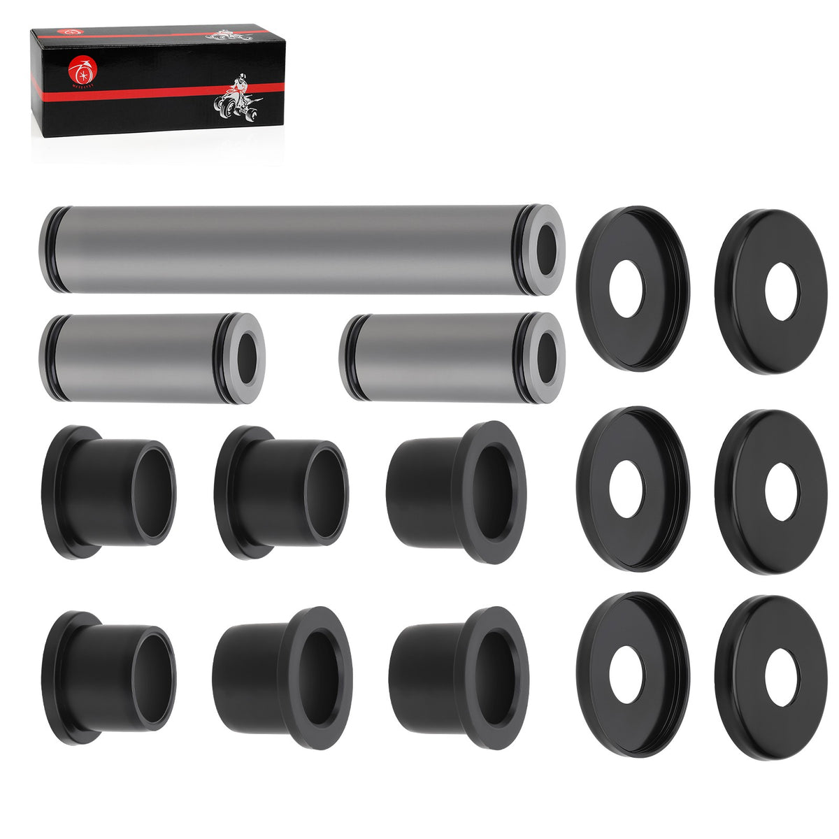 Set of 4 A-Arm Bearing Bushings for Kawasaki Teryx 750 FI (2008–2013)