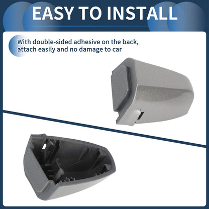 Door Handle Cover Front Left for BMW X1 X2 Silver Tone (2015-2018)