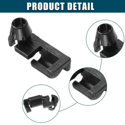 Hood Prop Rod Clip Retainers 2 x for GMC Sierra 3500 Classic (2007)