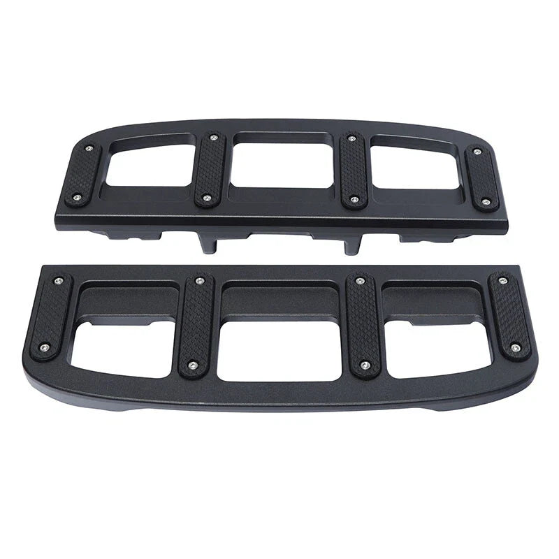 Matte Black Rider Driver Footboard for Harley Fat Boy Heritage Classic (18-24)