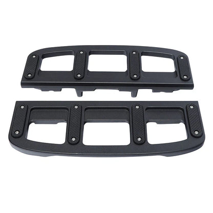 Matte Black Rider Driver Footboard for Harley Fat Boy Heritage Classic (18-24)
