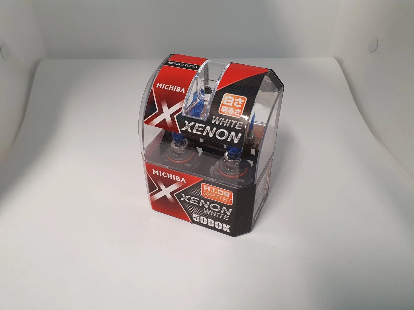 Xenon Headlight Globe Bulb 12V 55W PX22D 5000K Michiba 2 x (2010–2023)