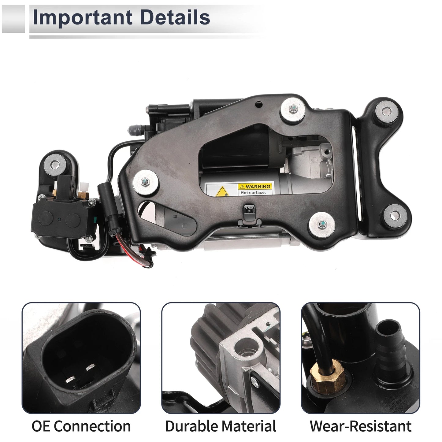 Air Suspension Compressor for BMW X5 (2014–2018)