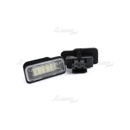 2PC White LED License Plate Light for Mercedes W203 W211 W219 Tesla Model S