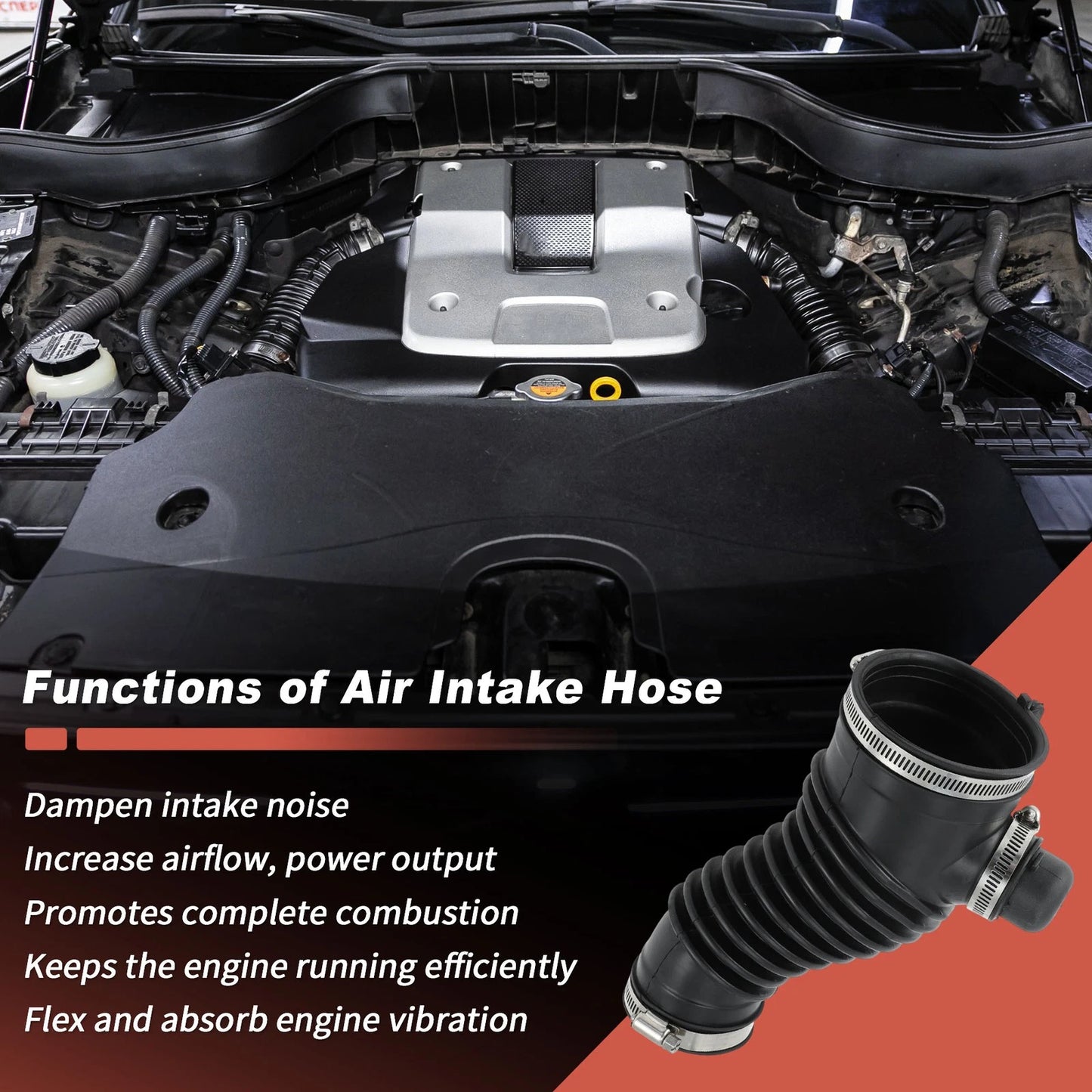 Engine Air Intake Hose Pipe for Honda CR-V (2010–2012) 17228RFWG02