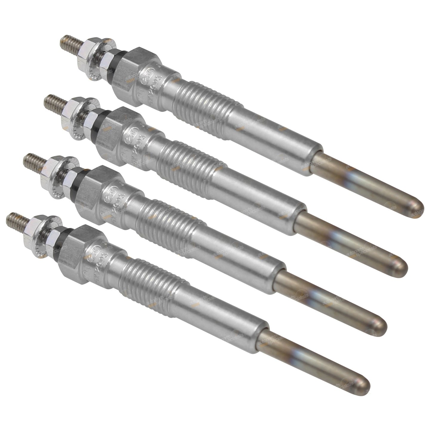 Set of 4 Diesel Glow Plugs for Landcruiser BJ42 BJ73 (1980–1989)