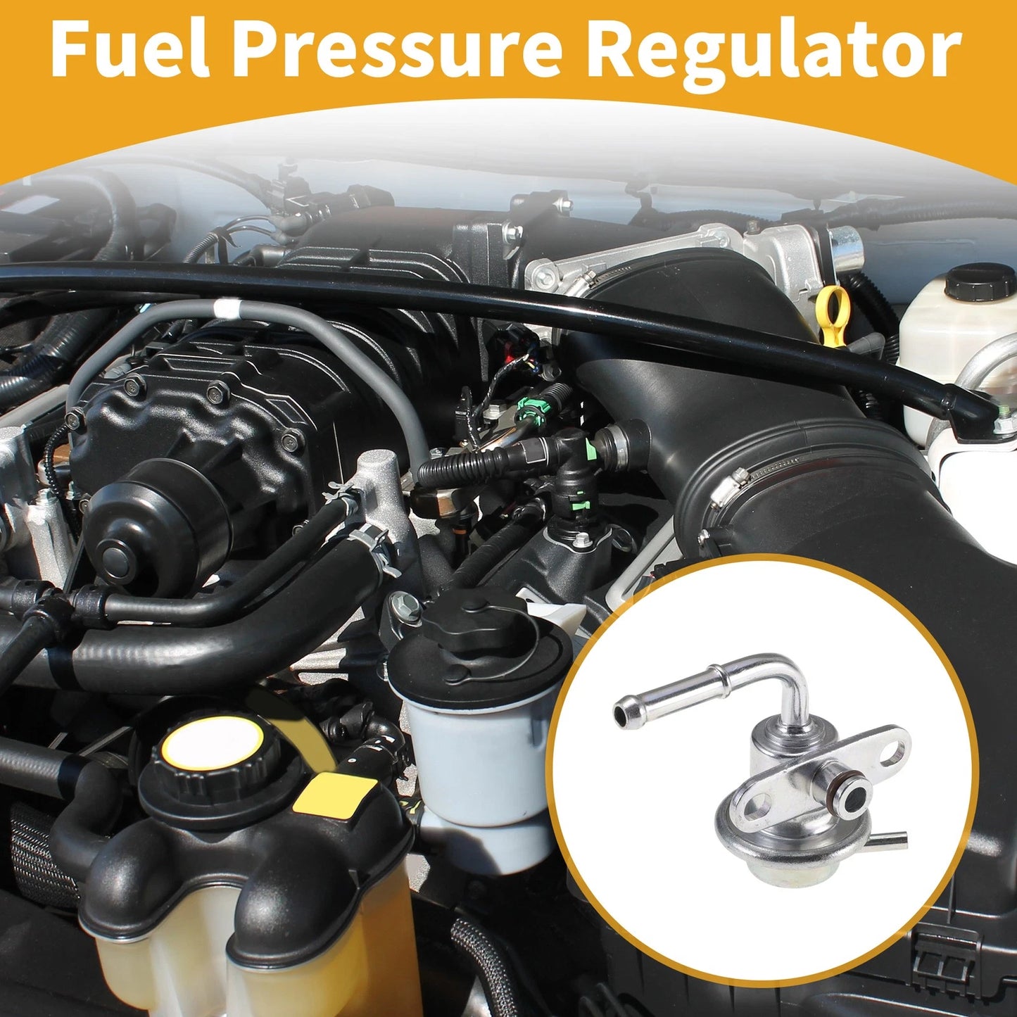 Fuel Pressure Regulator No.MD332172 for Mitsubishi Outlander (2003–2006)