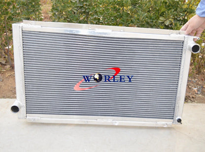 Aluminum Radiator with Blue Hose for Subaru Impreza WRX GC8 STI (1992–2000)