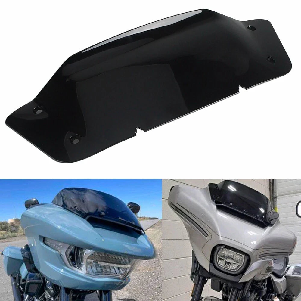 7" Black Front Windshield Cover for Harley FLHXSE (2023-2024)