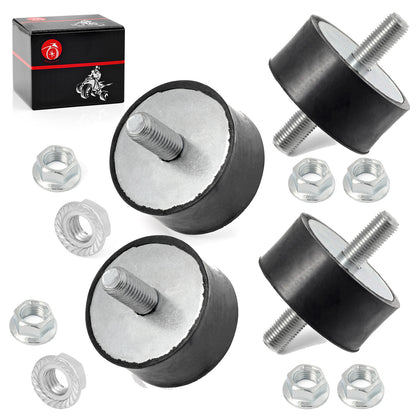 Set of 4 Engine Motor Mounts for Polaris Trail Boss 330/325, Trail Blazer 330