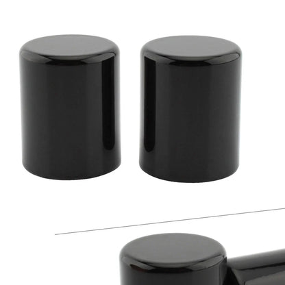 Black Docking Hardware Point Cover for Harley Sportster XL883, Touring, Road King