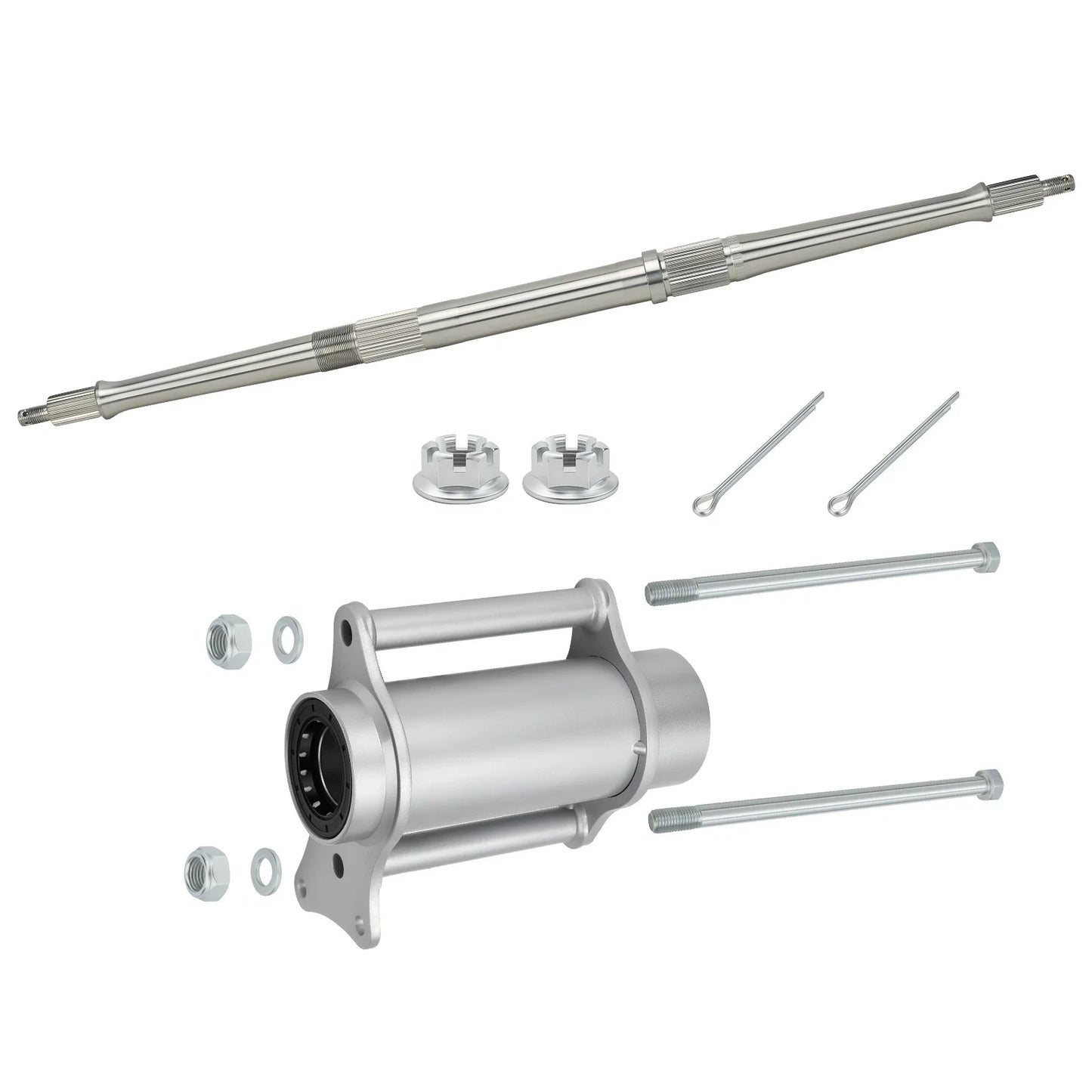 Rear Axle Shaft w/ Housing Carrier Hub for Yamaha Blaster 200 (1988–2002)