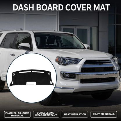 Dashboard Cover Mat for Nissan Moco MG33S (2012–2018) Black Sun Protector