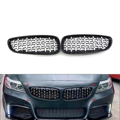 Diamond Style Front Bumper Kidney Grilles for BMW Z4 (2009–2016) 51137181547