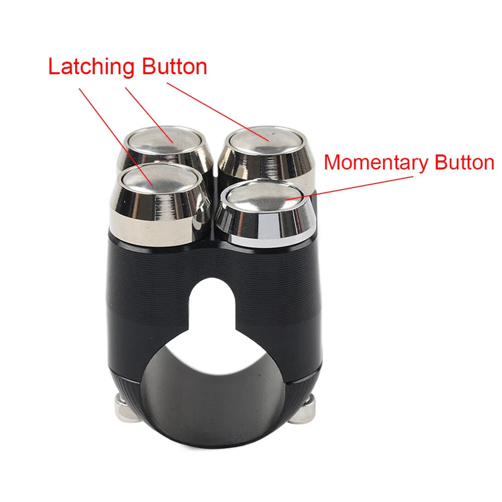 1" Handlebar Horn Turn Signal Light Control Switch for Harley Bobber