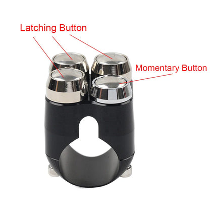 1" Handlebar Horn Turn Signal Light Control Switch for Harley Bobber