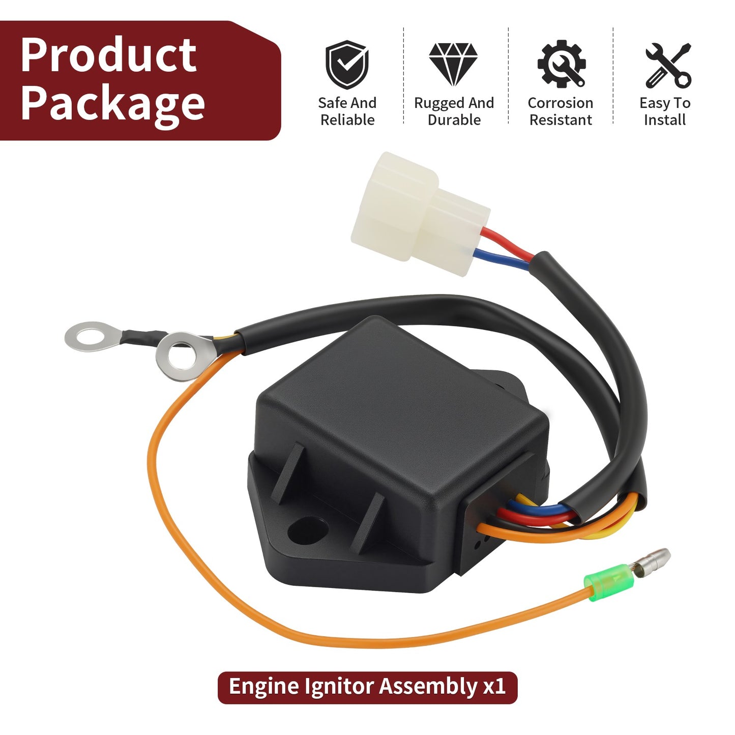 Engine Ignitor Assembly for E-Z-GO 2-Cycle Gas Golf Cart (1981–1990)