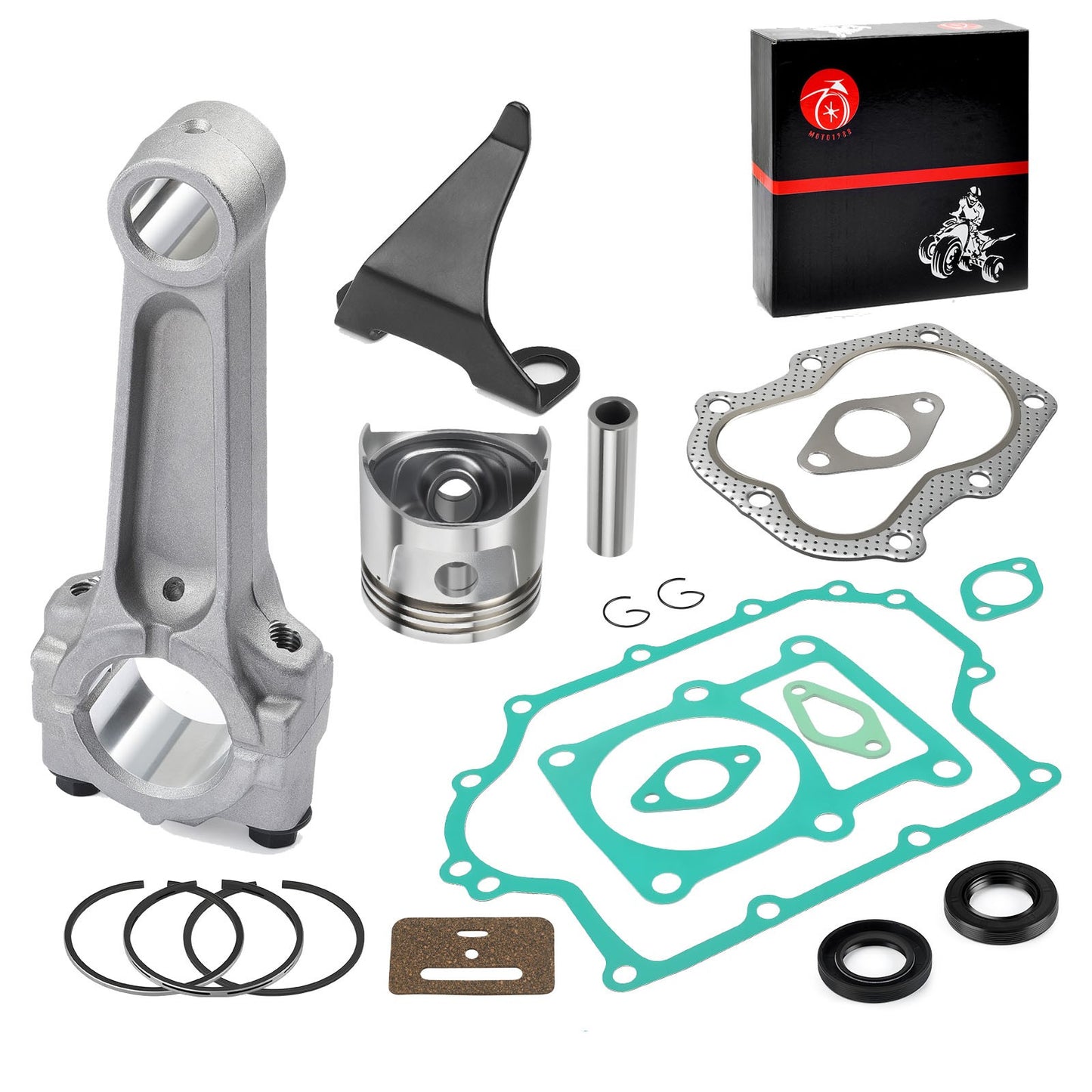 Piston Gasket Set for Club Car Gas Golf Cart (1986–1991)