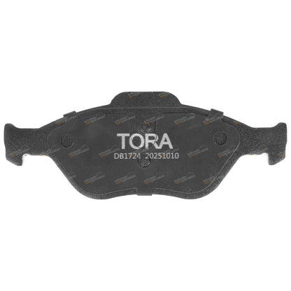 Set of 4 Front Disc Brake Pads for Ford Fiesta (2004–2008)