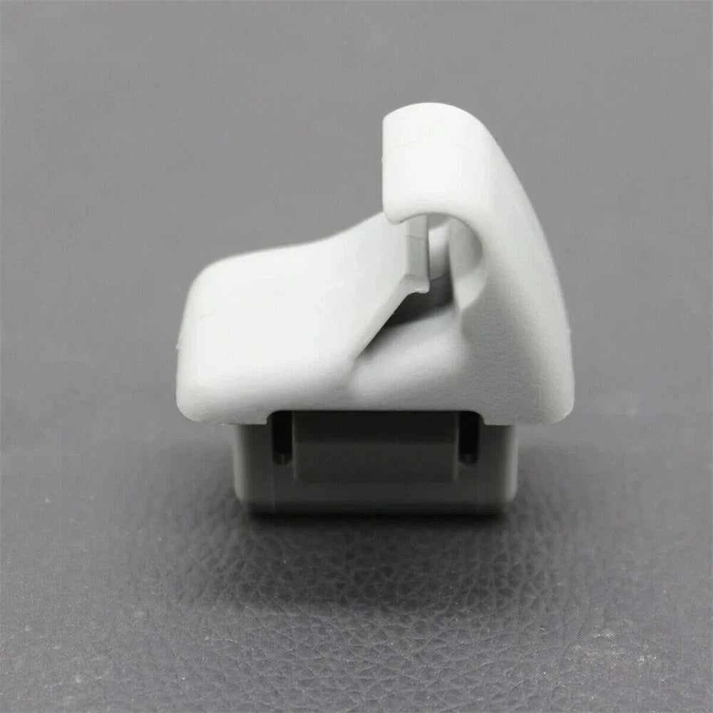 Car Sun Visor Holder Clips Grey for Mitsubishi Lancer, Outlander, ASX, Evolution