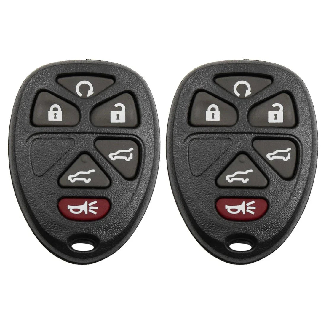 2 x OUC60270 Key Fob Remote Case Shell for Chevrolet Tahoe (2007-2014)