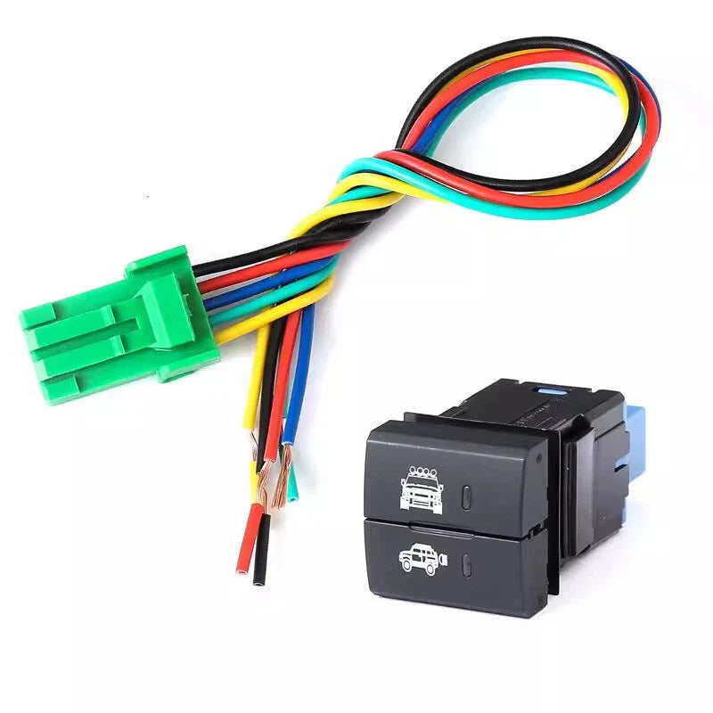 1X Dual Dashboard Switch Button for Highlander Sienna (2020–2024)