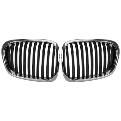 2 x Kidney Radiator Grilles for BMW 5 Series E39 M5 (1999-2003)