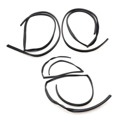 Set of 2 Front Rear Door Glass Run Channels for Toyota Land Cruiser (1980–1990)